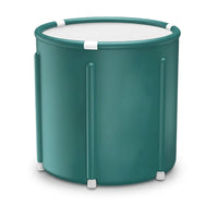 Portable Foldable Bathtub Bucket Large Capacity Bathroom Ice Bath Winter Shower Bathtub Free Installation Adults Baby Swiming — Studio Shot