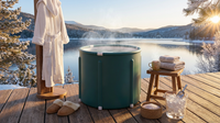 Portable Foldable Bathtub Bucket Large Capacity Bathroom Ice Bath Winter Shower Bathtub Free Installation Adults Baby Swiming — Lifestyle