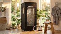 Portable Steam Sauna Tent 1000W 2.6L Steamer Generator Sauna Tent Steam Room for Full Body Home Sauna Relaxation Detox 220V — Lifestyle
