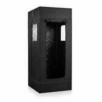 Portable Steam Sauna Tent 1000W 2.6L Steamer Generator Sauna Tent Steam Room for Full Body Home Sauna Relaxation Detox 220V
